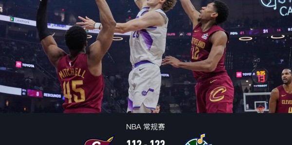 ewc电竞世界杯-爵士123-112骑士，基扬特-乔治32+5+9，马尔卡宁28+12