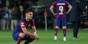 不走运，巴萨本赛季联赛22次射门击中球门门框